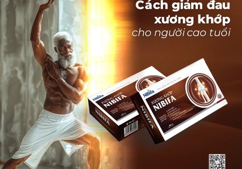 Cách giảm đau nhức xương khớp cho người cao tuổi