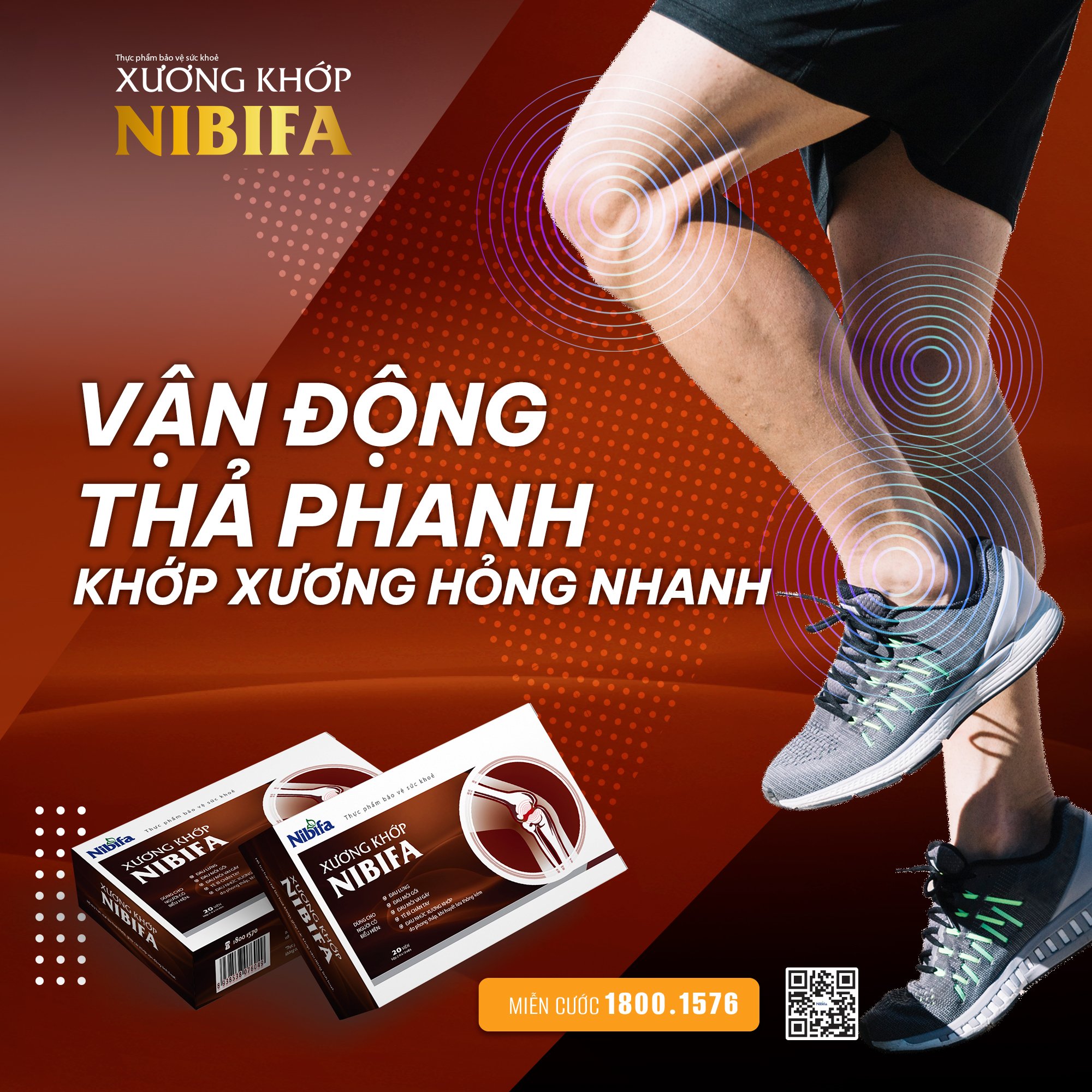 Xương Khớp Nibifa - vận động thả ga