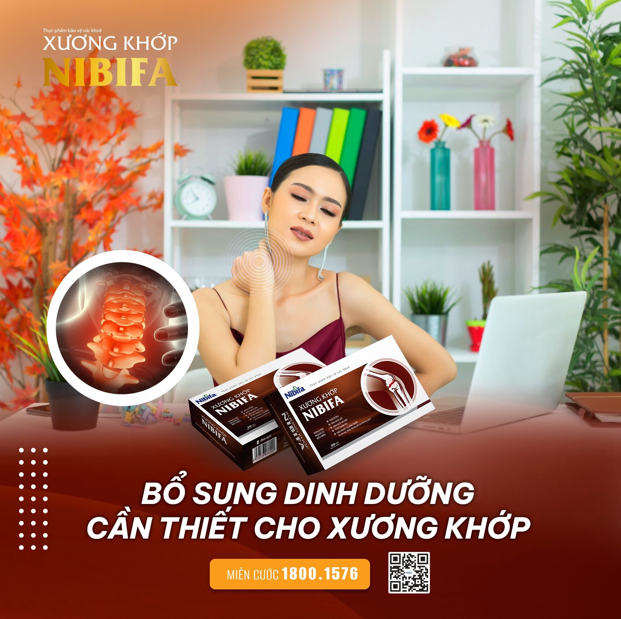 Xuương khớp Nibifa - bổ sung dưỡng chất cho cơ thể